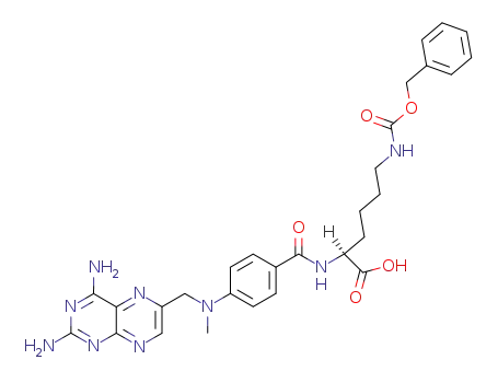 N~6~-[(benzyloxy)carbonyl]-N~2~-(4-{[(2,4-diaminopteridin-6-yl)methyl](methyl)amino}benzoyl)lysine