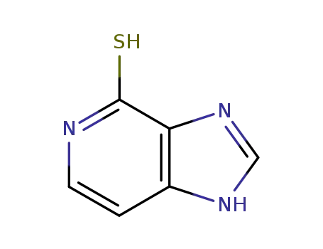 Molecular Structure of 34550-51-1 (1,5-dihydro-4H-imidazo[4,5-c]pyridine-4-thione)