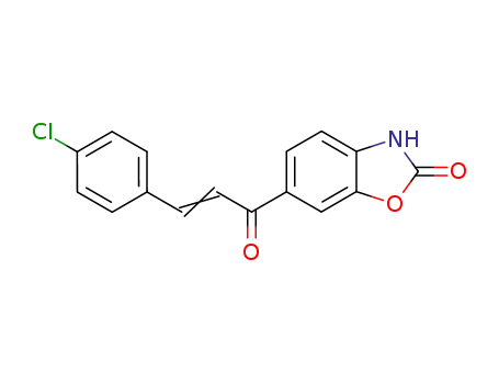 6-(3-(4-Chlorophenyl)-1-oxo-2-propenyl)-2(3H)-benzoxazolone