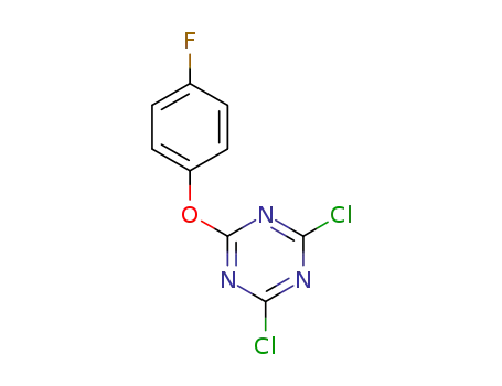 2,4-Dichloro-6-(4-fluorophenoxy)-1,3,5-triazine