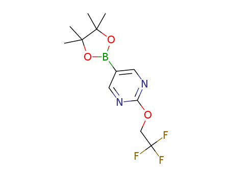 2-(2,2,2-trifluoroethoxy)pyrimidine-5-boronic acid,pinacol ester