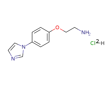 2-[4-(1H-imidazol-1-yl)phenoxy]ethanamine dihydrochloride