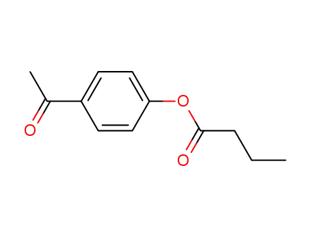 Molecular Structure of 75305-82-7 (4-acetylphenyl butanoate)