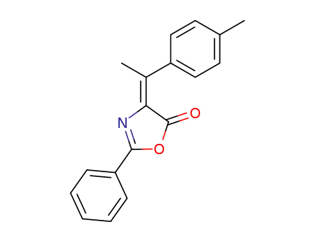 5(4H)-Oxazolone, 4-[1-(4-methylphenyl)ethylidene]-2-phenyl-, (E)-