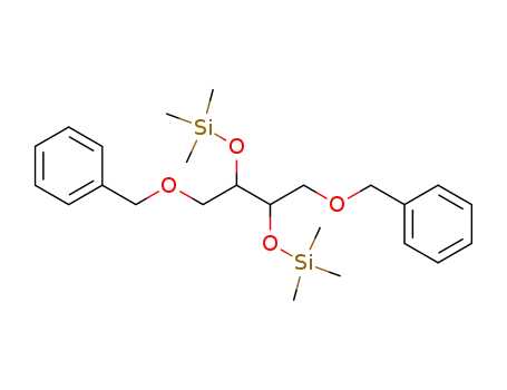 1,4-di-O-benzyl-2,3-bis-O-(trimethylsilyl)-L-threitol