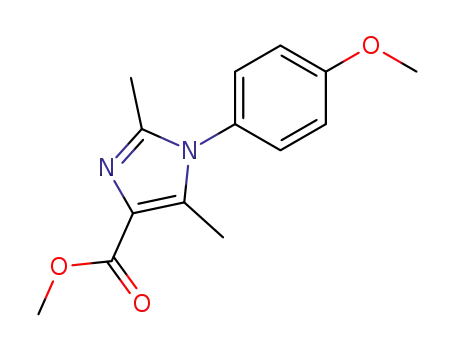 1H-Imidazole-4-carboxylic acid, 1-(4-methoxyphenyl)-2,5-dimethyl-,
methyl ester