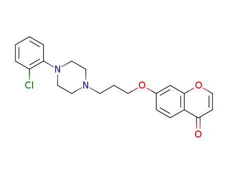 7-[3-(4-(2-chlorophenyl)-1-piperazinyl)propoxy]-4H-1-benzopyran-4-one