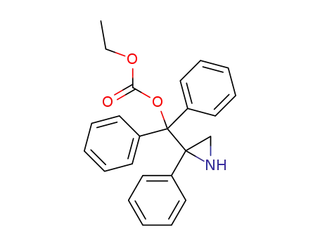 Carbonic acid diphenyl-(2-phenyl-aziridin-2-yl)-methyl ester ethyl ester