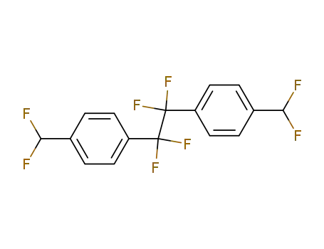 1,2-bis<4-(difluoromethyl)phenyl>-1,1,2,2-tetrafluoroethane