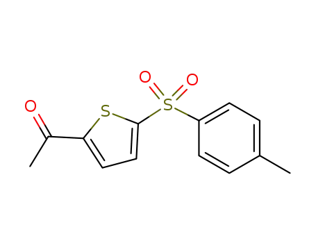 Molecular Structure of 1354558-40-9 (1-(5-tosylthiophen-2-yl)ethan-1-one)