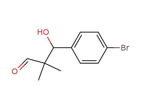 3-(4-Bromo-phenyl)-3-hydroxy-2,2-dimethyl-propionaldehyde