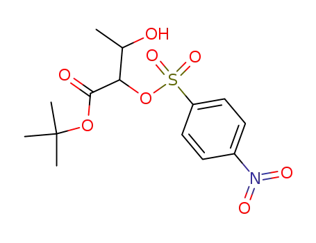 tert-butyl 2-<(p-nitrobenzenesulfonyl)oxy>-3-hydroxybutanoate