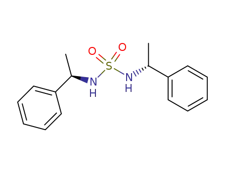 Molecular Structure of 91410-68-3 ((R,R)-(+)-N,N'-BIS(ALPHA-METHYLBENZYL)SULFAMIDE)