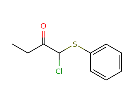 2-Butanone, 1-chloro-1-(phenylthio)-
