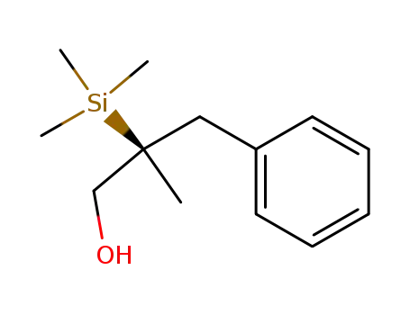 (R)-(-)-2-methyl-2-(trimethylsilyl)-3-phenylpropanol