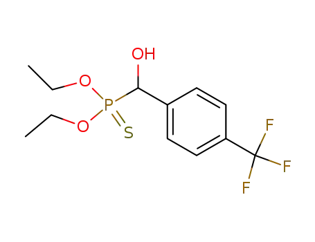 [Hydroxy-(4-trifluoromethyl-phenyl)-methyl]-phosphonothioic acid O,O-diethyl ester