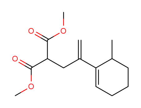 2-[2-(6-Methyl-cyclohex-1-enyl)-allyl]-malonic acid dimethyl ester