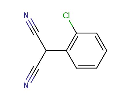 Molecular Structure of 32122-65-9 (Propanedinitrile, (2-chlorophenyl)-)