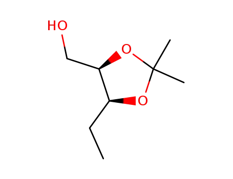 (2R,3S)-2,3-(isopropylidenedioxy)-1-pentanol
