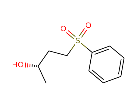 2-Butanol, 4-(phenylsulfonyl)-, (2S)-