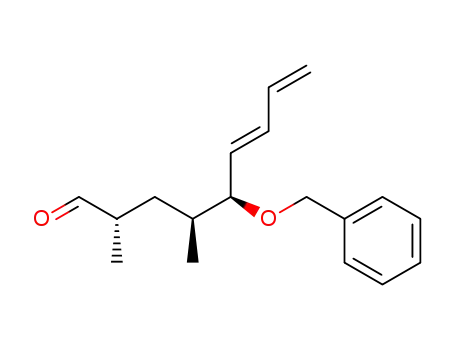 (3E)-(2S,4S,5S)-2,4-dimethyl-5-(benzyloxy)-6,8-nonadienal