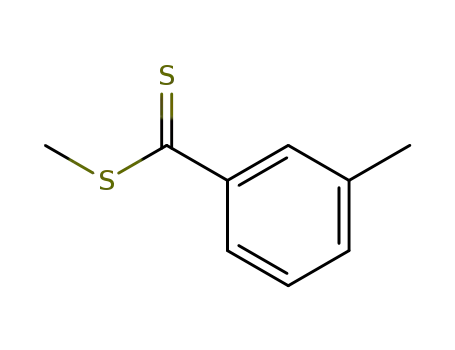 Molecular Structure of 5969-49-3 (Benzenecarbodithioic acid, 3-methyl-, methyl ester)