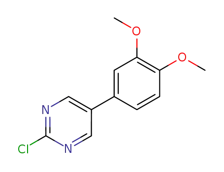 2-chloro-5-(3,4-dimethoxyphenyl)pyrimidine