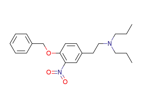 4-(benzyloxy)-3-nitro-N,N-di-n-propylphenethylamine
