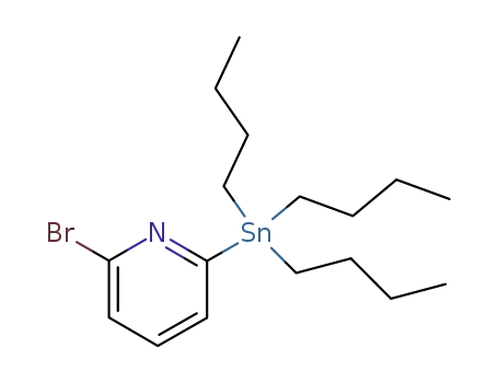 Molecular Structure of 189083-81-6 (2-Bromo-6-(tributylstannyl)pyridine)