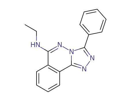 1,2,4-Triazolo(3,4-a)phthalazin-6-amine, N-ethyl-3-phenyl-