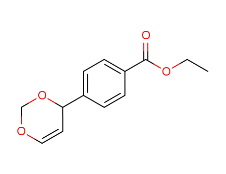 4-(4H-[1,3]Dioxin-4-yl)-benzoic acid ethyl ester