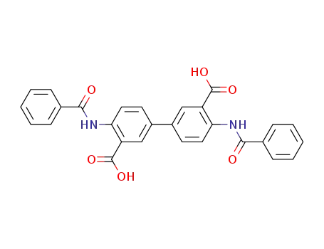 4,4'-Bis(benzoylamino)-<1,1'-biphenyl>-3,3'-dicarboxylic Acid
