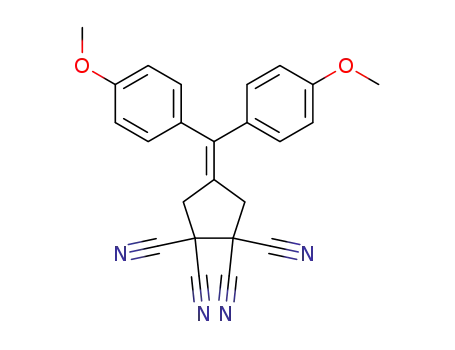 1,1,2,2-Cyclopentanetetracarbonitrile,
4-[bis(4-methoxyphenyl)methylene]-