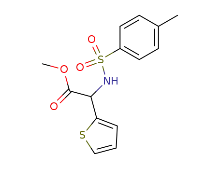 Thiophen-2-yl-(toluene-4-sulfonylamino)-acetic acid methyl ester