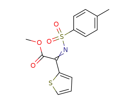 methyl N-p-tolylsulfonyl-2-imino-2-(2-thienyl)acetate