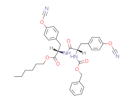 폴리(옥시이미도카르보닐옥시-p-페닐렌(2-(헥실옥시카르보닐)에틸렌)이미노(2-(1-(벤질옥시)포름아미도)-1-옥소트리메틸렌)-p-페닐렌)