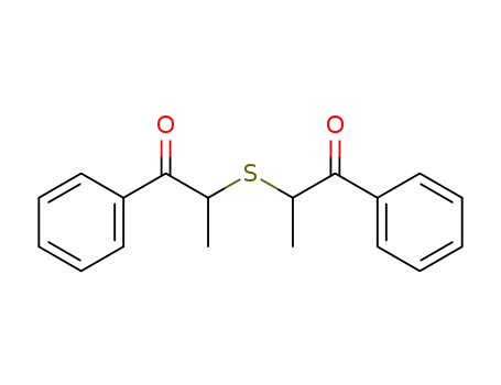 1-Propanone, 2,2'-thiobis[1-phenyl-