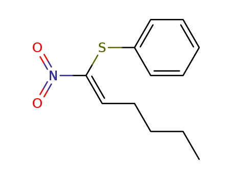 1-Nitro-1-phenylthio-1-hexene