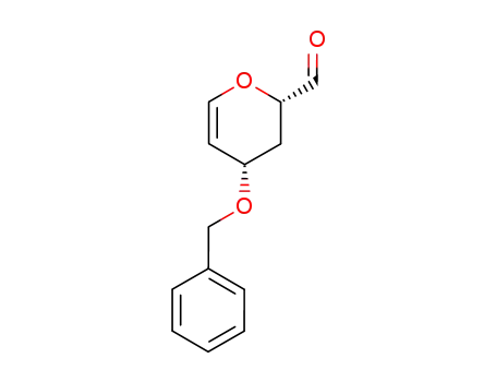 (-)-(2S,4S)-4-(benzyloxy)-3,4-dihydro-2H-pyran-2-carboxaldehyde