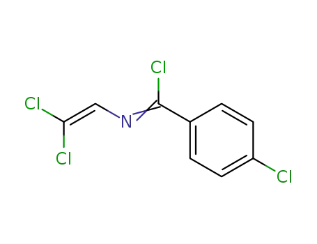 Benzenecarboximidoyl chloride, 4-chloro-N-(2,2-dichloroethenyl)-