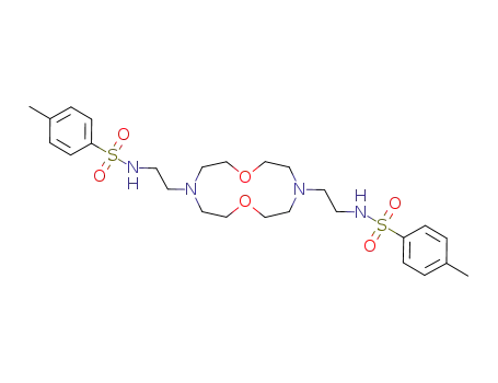4,10-bis<2-(p-tolylsulphonylamino)ethyl>-1,7-dioxa-4,10-diazacyclododecane