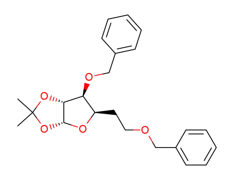 3,6-di-O-benzyl-5-deoxy-1,2-O-isopropylidene-α-D-glucofuranose