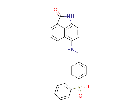 N<sup>6</sup>-<4-(phenylsulfonyl)benzyl>-6-aminobenz<cd>indol-2(1H)-one