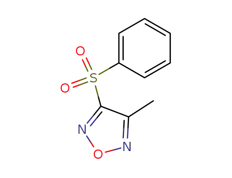 1,2,5-Oxadiazole, 3-methyl-4-(phenylsulfonyl)-