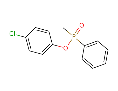 Molecular Structure of 80751-37-7 (4-Chlorophenyl methylphenylphosphinate)