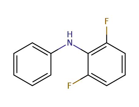 Molecular Structure of 95790-71-9 (Benzenamine, 2,6-difluoro-N-phenyl-)