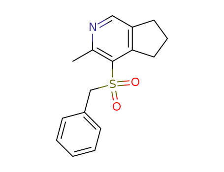 5-(benzylsulfonyl)-3,4-cyclopenteno-6-methylpyridine