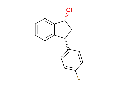 cis-3-(4-fluorophenyl)-2,3-dihydro-1H-inden-1-ol