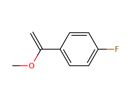 Benzene, 1-fluoro-4-(1-methoxyethenyl)-
