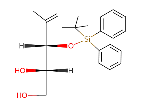 3-(tert-Butyldiphenylsiloxy)-4-methyl-but-4-ene-1,2-diol